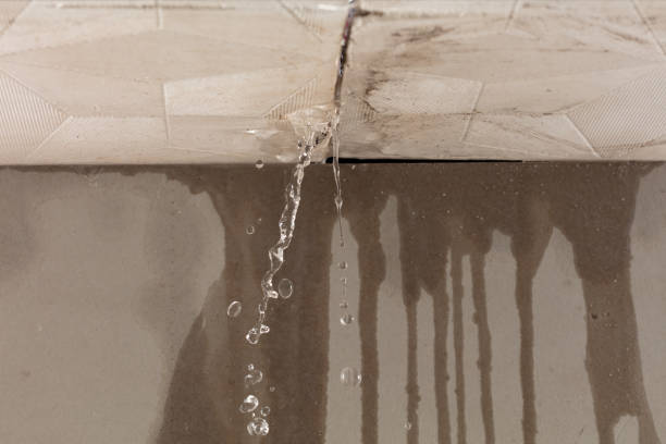 Professional Burst Pipe Cleanup technician working in Fairhaven, MA